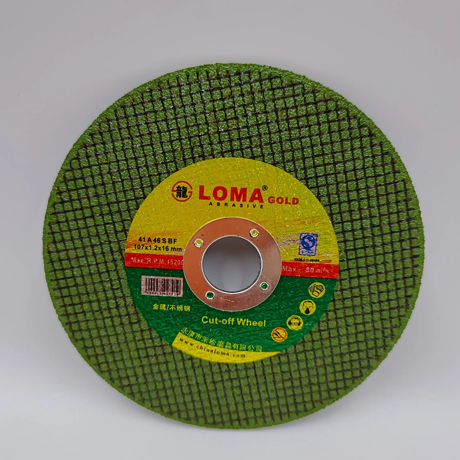 Flap Cutting Disc Wheel Cut off Wheel Abrasive Steel 4inch — ảnh 4