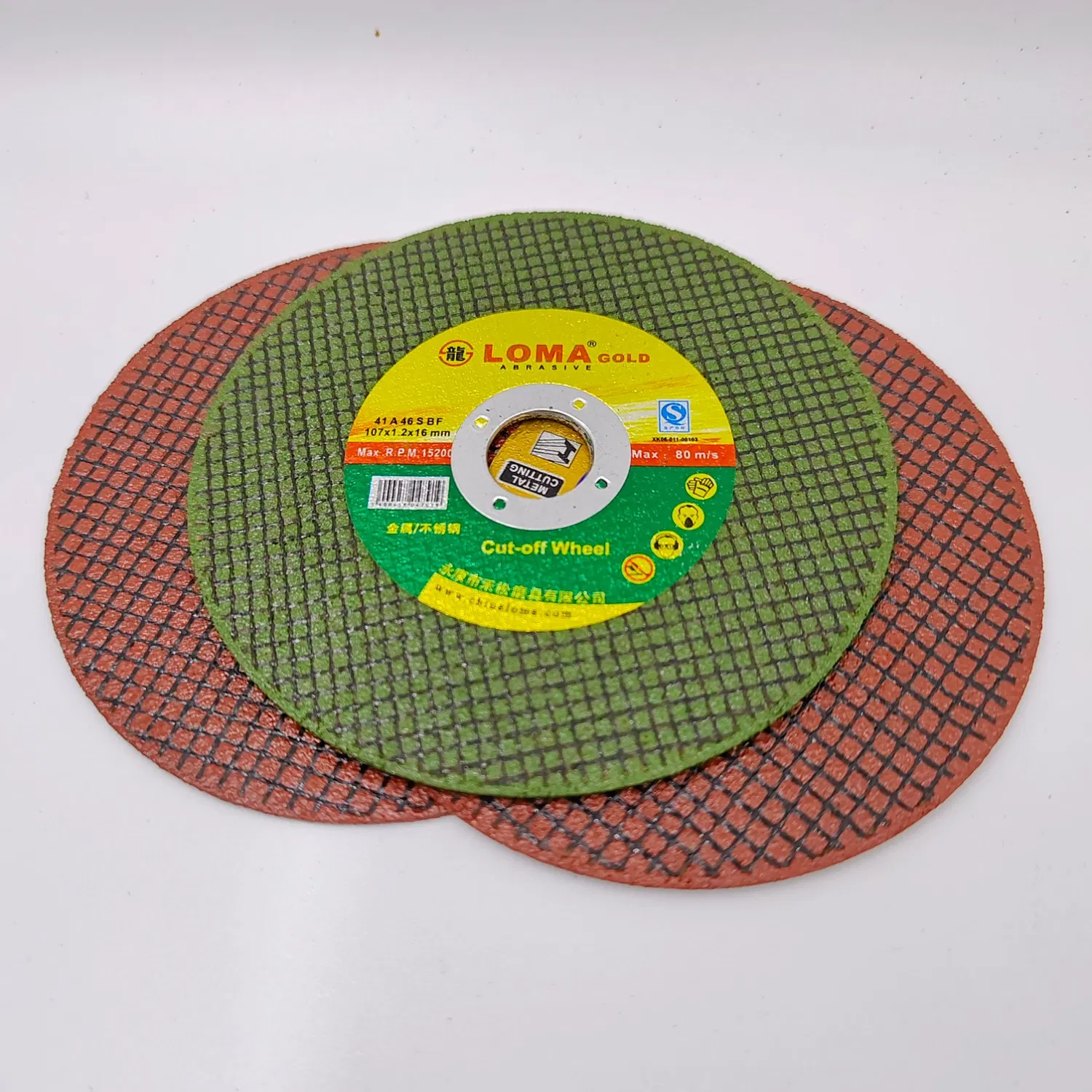 Flap Cutting Disc Wheel Cut off Wheel Abrasive Steel 4inch — ảnh 6