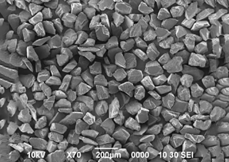 Single Crystal Diamond Broken Material