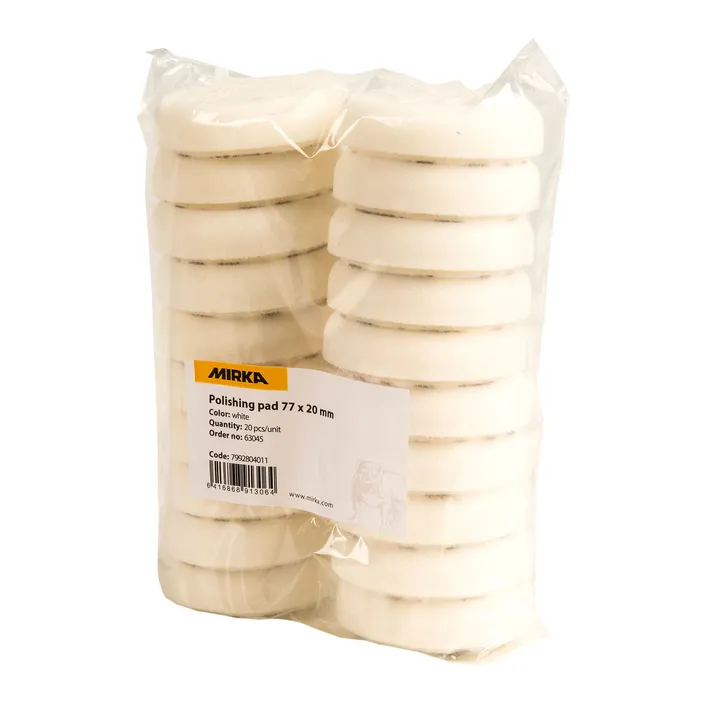 Polishing Foam Pad White Flat — ảnh 4